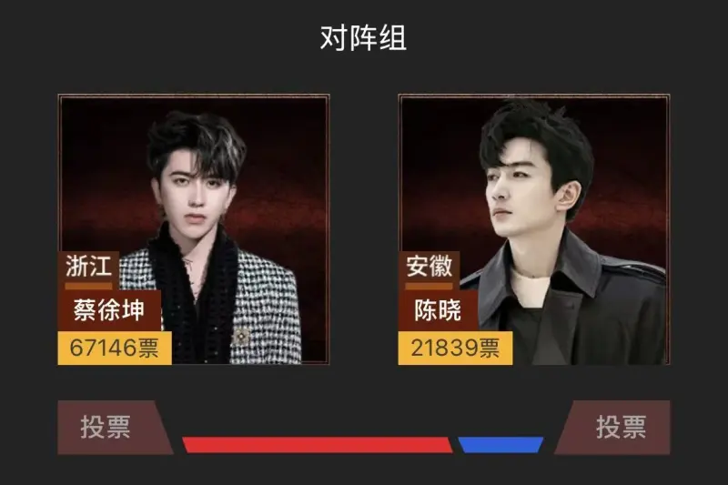 【第二届男神大赛】双败赛第四轮战报：陈晓背水一战，失利即出局